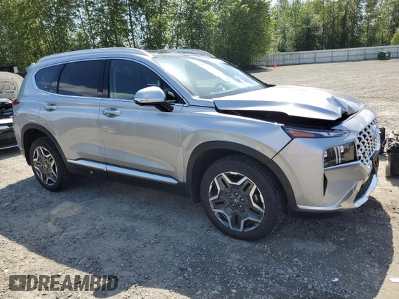 2023 Hyundai Santa Fe Hybrid Limited with VIN 5NMS5DA19PH013705, listed as a Copart auction lot 56336944 with 7,026 mi miles and Salvage Title. Bid and sale history available at carsss.com. Image 4.