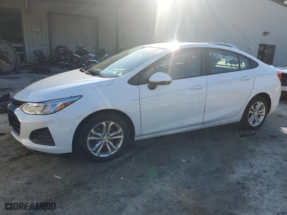 2019 Chevrolet Cruze LS with VIN 1G1BC5SM7K7107370, listed as a Copart auction lot 48434505 with 100,126 mi miles and Clean Title. Bid and sale history available at carsss.com. Image 1.