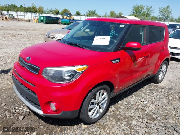 2018 Kia Soul + with VIN KNDJP3A53J7612357, listed as a IAAI auction lot 41994031 with 147,353 mi miles. Bid and sale history available at carsss.com. Image 21.