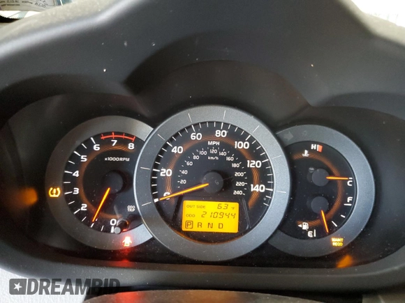 2008 Toyota RAV4 Ltd with VIN JTMBK31V685070051, listed as a Copart auction lot 54328505 with 210,944 mi miles and Clean Title. Bid and sale history available at carsss.com. Image 9.