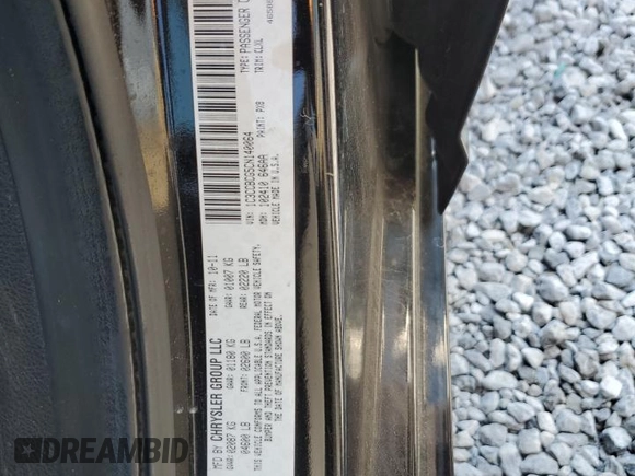 2012 Chrysler 200 Limited with VIN 1C3CCBCG5CN140064, listed as a Copart auction lot 49133705 with 170,244 mi miles and Non Repairable. Bid and sale history available at carsss.com. Image 12.