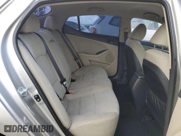 2015 Kia Optima LX with VIN KNAGM4A74F5587608, listed as a Copart auction lot 53441645 with 125,776 mi miles and Salvage Title. Bid and sale history available at carsss.com. Image 10.
