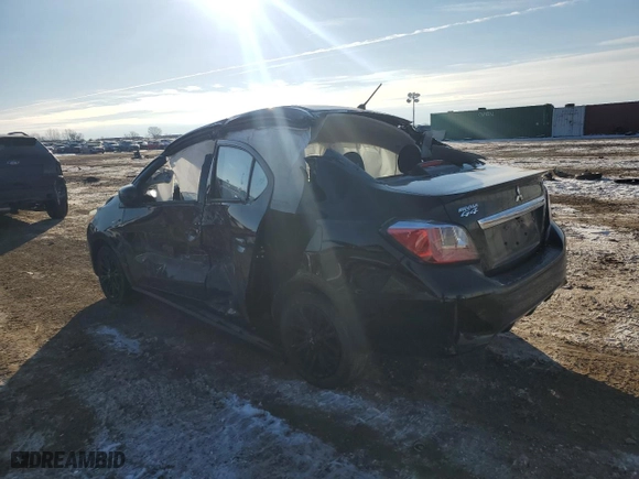 2022 Mitsubishi Mirage G4 ES with VIN ML32FUFJ2NHF07091, listed as a Copart auction lot 46299345 with 0 mi miles and Salvage Title. Bid and sale history available at carsss.com. Image 2.
