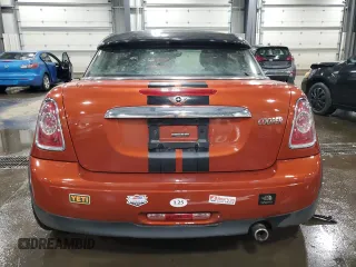 2012 MINI Cooper Coupe with VIN WMWSX1C53CT163839, listed as a Copart auction lot 51333995 with 118,324 mi miles and Clean Title. Bid and sale history available at carsss.com. Image 6.