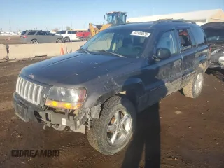 2004 Jeep Grand Cherokee with VIN 1J8GW48N34C102507, listed as a Copart auction lot 46520075 with 132,639 mi miles and Salvage title. Bid and sale history available at DreamBid. Image 1.