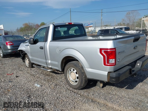 2015 Ford F-150 XL with VIN 1FTMF1C82FKD85016, listed as a IAAI auction lot 42019197 with 63,986 mi miles and . Bid and sale history available at DreamBid. Image 3.