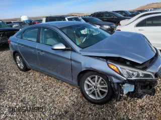 2015 Hyundai Sonata SE with VIN 5NPE24AF3FH123197, listed as a Copart auction lot 47617955 with 153,548 mi miles and Salvage Title. Bid and sale history available at carsss.com. Image 4.
