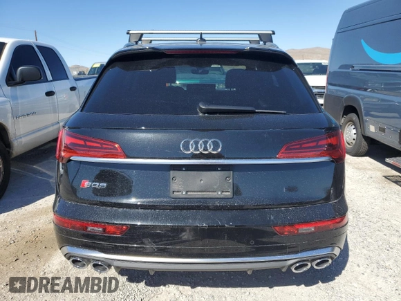 2021 Audi SQ5 Premium Plus with VIN WA1A4AFY2M2043965, listed as a Copart auction lot 45873223 with 24,430 mi miles. Bid and sale history available at carsss.com. Image 6.