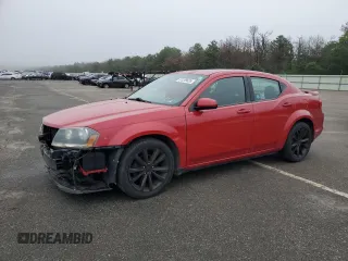 2013 Dodge Avenger SXT z VIN 1C3CDZCG7DN693547, wystawiony jako Copart lot #61249635 z przebiegiem 98 848 mil mil oraz Szkoda całkowita • Salvage title. Historia ofert i sprzedaży dostępna na DreamBid. Obrazek 1.