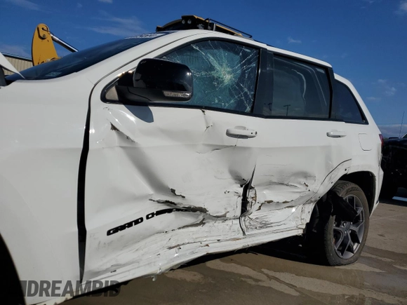 2020 Jeep Grand Cherokee Limited X z VIN 1C4RJFBT0LC174510, wystawiony jako Copart lot #84096744 z przebiegiem 52 547 mil mil oraz Szkoda całkowita • Salvage title. Historia ofert i sprzedaży dostępna na DreamBid. Obrazek 7.