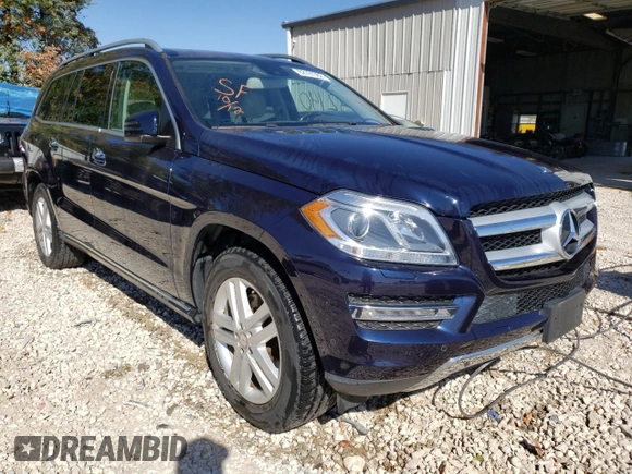 2015 Mercedes-Benz GL-Class GL 450 with VIN 4JGDF6EEXFA592240, listed as a Copart auction lot 62191362 with 32,140 mi miles. Bid and sale history available at carsss.com. Image 1.