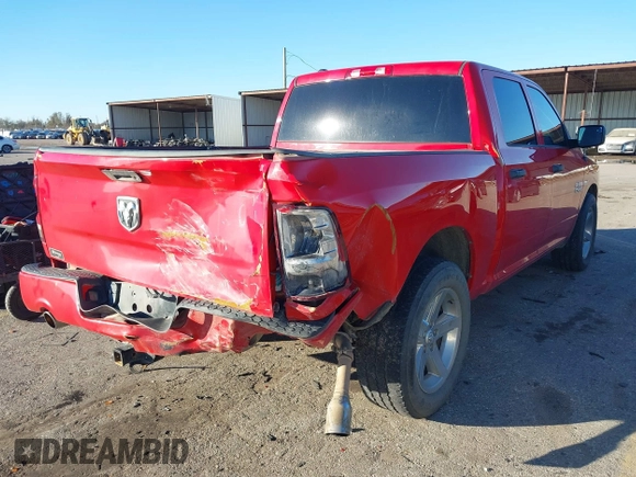 2015 Ram 1500 Express with VIN 1C6RR6KT4FS554265, listed as a IAAI auction lot 41137811 with 169,239 mi miles and . Bid and sale history available at DreamBid. Image 4.