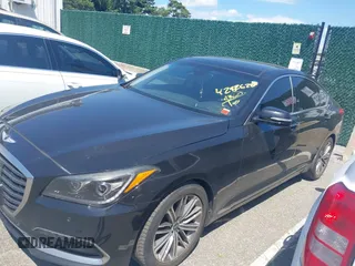 2019 Genesis G80 3.8L with VIN KMHGN4JE6KU296277, listed as a IAAI auction lot 42826288 with 57,471 mi miles and . Bid and sale history available at DreamBid. Image 14.