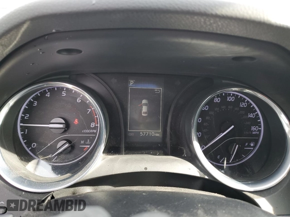 2019 Toyota Camry LE with VIN 4T1B11HK2KU804048, listed as a Copart auction lot 49124945 with 57,710 mi miles and Salvage Title. Bid and sale history available at carsss.com. Image 9.