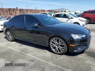 2019 Audi S4 Premium Plus z VIN WAUB4AF40KA054826, wystawiony jako Copart lot #49733525 z przebiegiem 38 042 mil mil oraz Szkody całkowita. Historia ofert i sprzedaży dostępna na DreamBid. Obrazek 4.