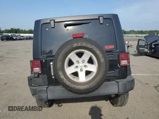 2018 Jeep Wrangler JK Unlimited Sport S with VIN 1C4BJWDG0JL811667, listed as a Copart auction lot 63179784 with 81,860 mi miles and Salvage Title. Bid and sale history available at carsss.com. Image 6.