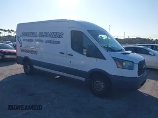 2015 Ford Transit Cargo with VIN 1FTNE2CM9FKA64133, listed as a IAAI auction lot 41312926 with 117,176 mi miles. Bid and sale history available at carsss.com. Image 1.