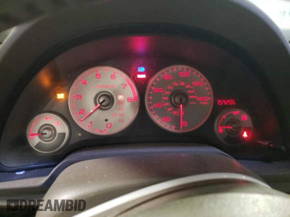 2003 Acura RSX with VIN JH4DC54833C001506, listed as a Copart auction lot 57730144 with 154,206 mi miles and Salvage Title. Bid and sale history available at carsss.com. Image 9.