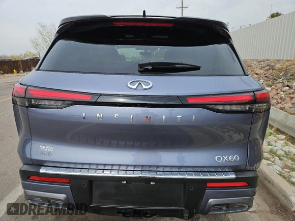 2024 Infiniti QX60 Autograph с VIN 5N1DL1HU0RC332520, выставлен на аукционе Copart как лот 49619145 с пробегом 11 833 миль миль и Чистый • Clean title. История ставок и продаж доступна на DreamBid. Изображение 6.