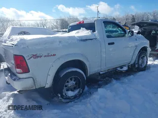 2012 Ram 1500 Express with VIN 3C6JD7AT1CG124635, listed as a IAAI auction lot 41242405 with 96,248 mi miles. Bid and sale history available at carsss.com. Image 4.