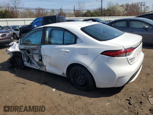 2022 Toyota Corolla LE with VIN 5YFEPMAEXNP331720, listed as a Copart auction lot 54127155 with 68,842 mi miles and Salvage Title. Bid and sale history available at carsss.com. Image 2.