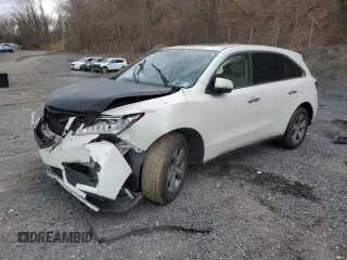 2014 Acura MDX z VIN 5FRYD3H29EB002738, wystawiony jako Copart lot #53307995 z przebiegiem Nie podano mil oraz Szkoda całkowita • Salvage title. Historia ofert i sprzedaży dostępna na DreamBid. Obrazek 1.