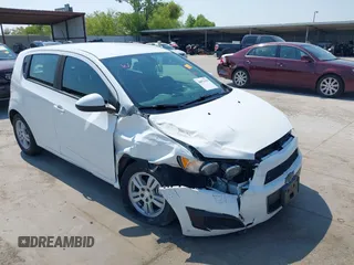2016 Chevrolet Sonic LS with VIN 1G1JA6SH1G4112485, listed as a IAAI auction lot 40074350 with 139,496 mi miles and . Bid and sale history available at DreamBid. Image 1.