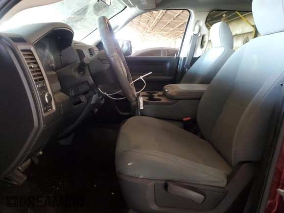 2018 Ram 1500 Tradesman with VIN 3C6RR6KT9JG118351, listed as a Copart auction lot 47204225 with 107,356 mi miles and Salvage title. Bid and sale history available at DreamBid. Image 7.
