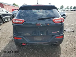 2018 Jeep Cherokee Trailhawk с VIN 1C4PJMBBXJD592860, выставлен на аукционе Copart как лот 60865145 с пробегом 124 130 миль миль и Чистый • Clean title. История ставок и продаж доступна на DreamBid. Изображение 6.