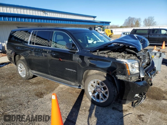 2017 GMC Yukon XL SLE with VIN 1GKS2FKC7HR191134, listed as a Copart auction lot 86133454 with 138,555 mi miles and Non Repairable. Bid and sale history available at carsss.com. Image 4.