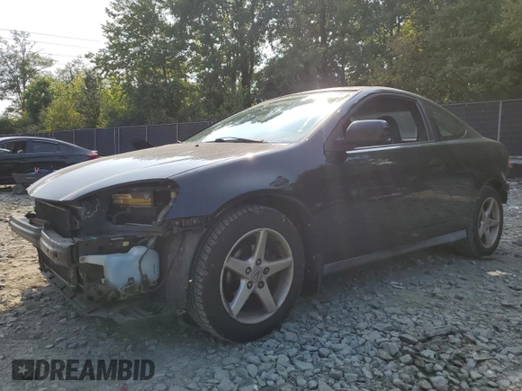 2004 Acura RSX with VIN JH4DC54894S013411, listed as a Copart auction lot 69472294 with 181,970 mi miles and Salvage Title. Bid and sale history available at carsss.com. Image 1.