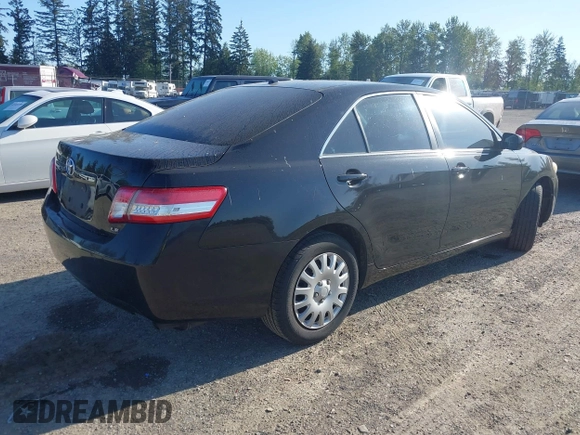 2011 Toyota Camry LE with VIN 4T1BF3EK4BU743464, listed as a IAAI auction lot 42174394 with 267,345 mi miles. Bid and sale history available at carsss.com. Image 4.