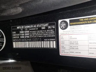 2017 Mercedes-Benz E-Class E 300 Luxury with VIN WDDZF4KB2HA133513, listed as a IAAI auction lot 41679730 with 136,136 mi miles. Bid and sale history available at carsss.com. Image 9.