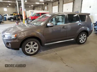 2012 Mitsubishi Outlander GT z VIN JA4JT5AX3CU031710, wystawiony jako Copart lot #56201715 z przebiegiem 153 268 mil mil oraz Szkoda całkowita • Salvage title. Historia ofert i sprzedaży dostępna na DreamBid. Obrazek 1.