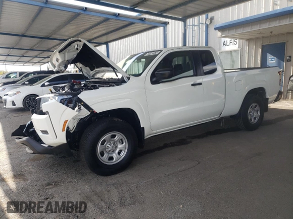 2024 Nissan Frontier S with VIN 1N6ED1CL3RN634843, listed as a Copart auction lot 52193574 with 10 mi miles and Salvage title. Bid and sale history available at DreamBid. Image 1.