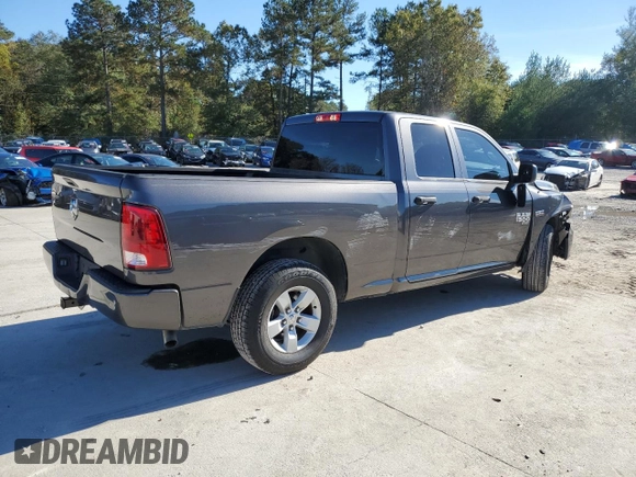 2019 Ram 1500 Classic Tradesman with VIN 1C6RR6FT7KS702106, listed as a Copart auction lot 80469244 with 64,971 mi miles and Salvage Title. Bid and sale history available at carsss.com. Image 3.
