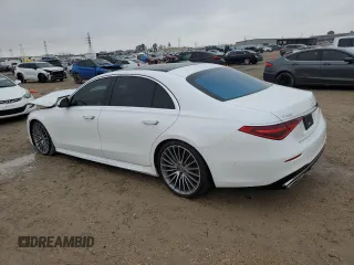2024 Mercedes-Benz S 580 с VIN W1K6G7GB7RA274038, выставлен на аукционе Copart как лот 42456595 с пробегом 5 810 миль миль и Списание • Salvage title. История ставок и продаж доступна на DreamBid. Изображение 2.