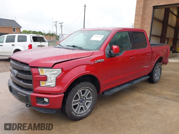 2015 Ford F-150 XLT with VIN 1FTEW1EF4FFD01545, listed as a IAAI auction lot 42355249 with 166,958 mi miles and . Bid and sale history available at DreamBid. Image 2.