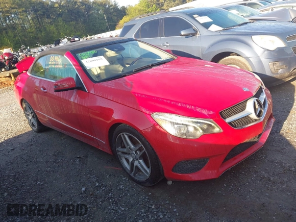 2014 Mercedes-Benz E 350 with VIN WDDKK5KF1EF261052, listed as a IAAI auction lot 42008190 with 64,822 mi miles and . Bid and sale history available at DreamBid. Image 1.