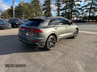 2019 Audi Q8 Premium Plus with VIN WA1EVAF13KD030516, listed as a Copart auction lot 83490714 with 100,199 mi miles and Clean Title. Bid and sale history available at carsss.com. Image 4.