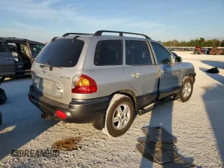2003 Hyundai Santa Fe with VIN KM8SB12B83U366238, listed as a Copart auction lot 83824904 with 0 mi miles and Salvage Title. Bid and sale history available at carsss.com. Image 3.
