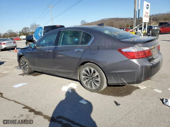 2014 Honda Accord Hybrid Touring with VIN 1HGCR6F74EA007868, listed as a Copart auction lot 46303505 with 156,686 mi miles and Clean Title. Bid and sale history available at carsss.com. Image 2.