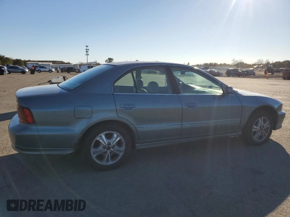 2000 Mitsubishi Galant LS with VIN 4A3AA56LXYE174881, listed as a Copart auction lot 79727154 with 106,001 mi miles and Salvage Title. Bid and sale history available at carsss.com. Image 3.