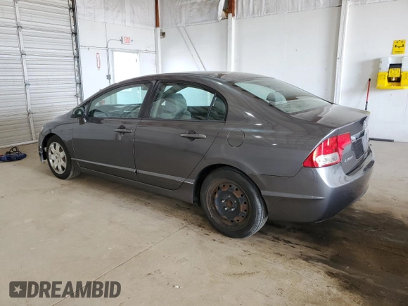 2010 Honda Civic LX with VIN 2HGFA1F53AH326745, listed as a Copart auction lot 54731085 with 196,697 mi miles and Clean Title. Bid and sale history available at DreamBid. Image 2.