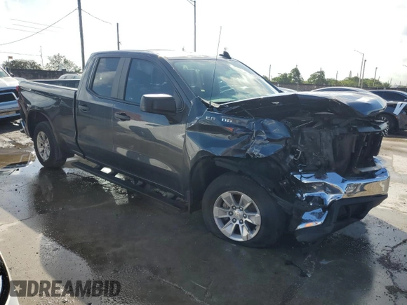 2020 Chevrolet Silverado 1500 Work Truck with VIN 1GCRWAEHXLZ292329, listed as a Copart auction lot 50913255 with 70,533 mi miles and Salvage Title. Bid and sale history available at DreamBid. Image 4.