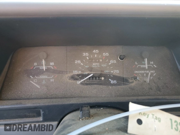 1993 Ford Ranger Splash with VIN 1FTCR10A8PTA95059, listed as a Copart auction lot 41577815 with 22,237 mi miles and Salvage title. Bid and sale history available at DreamBid. Image 9.
