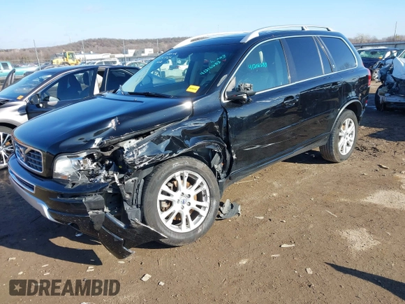2014 Volvo XC90 with VIN YV4952CY5E1693992, listed as a IAAI auction lot 41216283 with 171,825 mi miles. Bid and sale history available at carsss.com. Image 17.