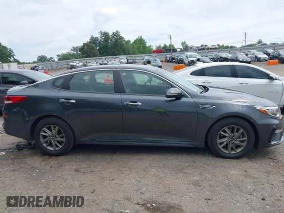 2020 Kia Optima LX with VIN 5XXGT4L37LG385708, listed as a IAAI auction lot 42428109 with 83,904 mi miles and . Bid and sale history available at DreamBid. Image 13.