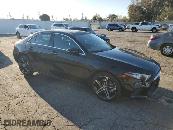 2022 Mercedes-Benz A 220 with VIN W1K3G4EB9NJ328731, listed as a Copart auction lot 48239395 with 15,268 mi miles and Salvage Title. Bid and sale history available at DreamBid. Image 4.