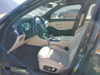2020 BMW 3 Series 330i xDrive with VIN 3MW5R7J06L8B33548, listed as a Copart auction lot 47191195 with 40,222 mi miles and Salvage Title. Bid and sale history available at carsss.com. Image 7.